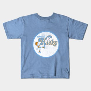 Historical Minnesota Kicks Soccer 1976 Kids T-Shirt